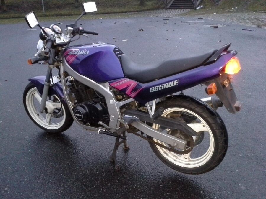 GS 500 vorher