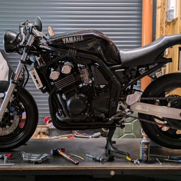 langsam wird alles wieder zusammengebaut...